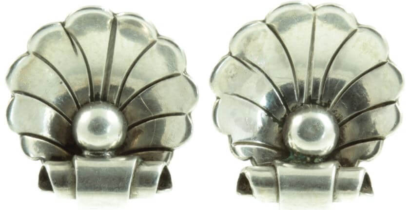 Georg Jensen Silver Earrings